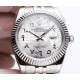 Rolex - ROELX Calendar Day Date Series (imported Citizen 8215 mechanical) 316 stainless steel, crystal convex window lens, classic Oyster strap with folding crown buckle, men's 41mmWith a classic design that never tires 