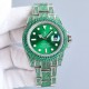 First time arrival, player poison, perfect restoration of the most expensive Rolex Full Sky watch ever made, the Submariner Pavé Diamond Special! The bezel, case, bracelet, and clasp are all densely set with the finest S