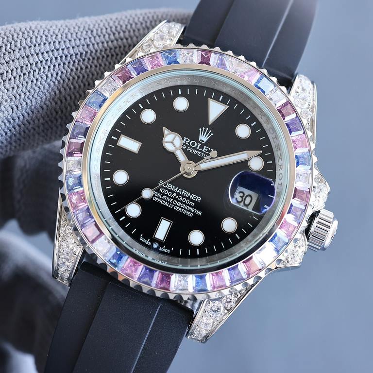 Rolex top plaything poisonous goods, like to hit the street watch water ghost you, he is definitely your soulmate. With Rolex's most classic submarine series water ghost as a prototype, after the circle mouth of the seco