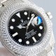 First time arrival, player poison, perfect restoration of the most expensive Rolex Full Sky watch ever made, the Submariner Pavé Diamond Special! The bezel, case, bracelet, and clasp are all densely set with the finest S