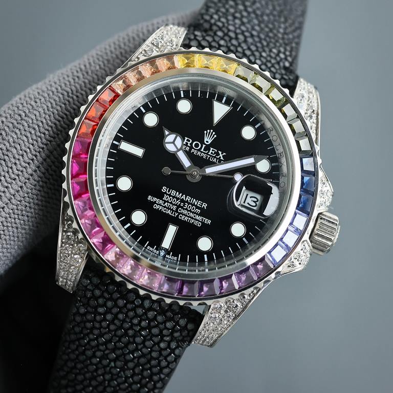 Unified   Rolex top plaything poisonous goods, like to hit the street watch water ghost you, he is definitely your soulmate. With Rolex's most classic submarine series water ghost as a prototype, after the circle mouth o