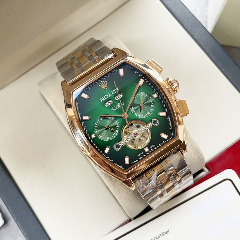 Rolex Rolex boutique men's watches, multi-functional design, noble atmosphere, gentleman style, excellent quality, hot sale all over the city. Adopting automatic mechanical movement, top-grade 316 stainless steel case an