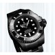 Supreme BLAKEN version! The Supreme Big Ghost King dares to experiment and create a new trend - 44mm diameter!Rolex SEA Overseas Customized Edition - RedBlueBlack is a stunning arrival. Equipped with Seagull 28363135 mov