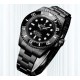 Supreme BLAKEN version! The Supreme Big Ghost King dares to experiment and create a new trend - 44mm diameter!Rolex SEA Overseas Customized Edition - RedBlueBlack is a stunning arrival. Equipped with Seagull 28363135 mov