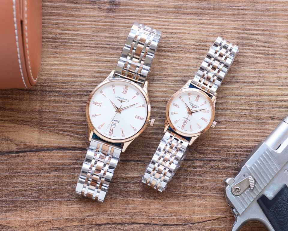 Longines   Couple's Pair Watches Original imported quartz movement Mineral glass mirror 316L steel case Diameter Men 40mm Women 30mm Thick 8mm   If the sun   stops its dazzling light today. Then a smile from you will lig