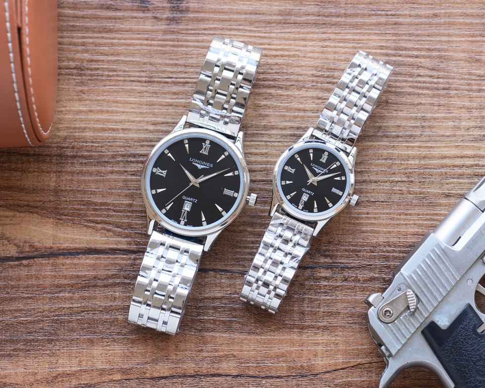 Longines   Couple's Pair Watches Original imported quartz movement Mineral glass mirror 316L steel case Diameter Men 40mm Women 30mm Thick 8mm   If the sun   stops its dazzling light today. Then a smile from you will lig