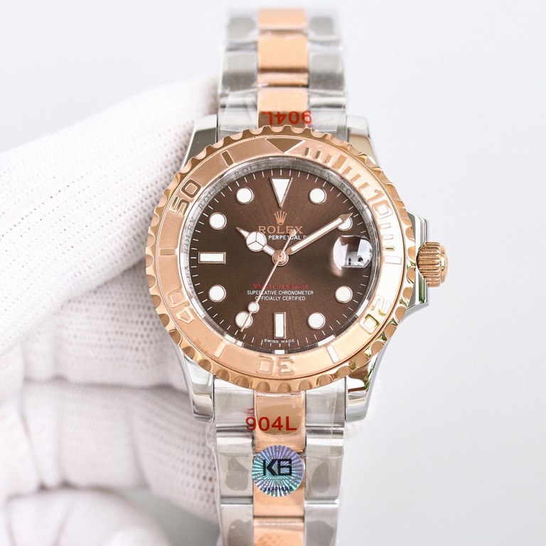 (37mmV2 upgraded version) the highest waterproof women's models on the netRolex Yachtmaster m268621-Exquisite and unobtrusive with the new ETA2824 automatic mechanismDiameter 37mmWater resistance 5ATM water resistantGlas