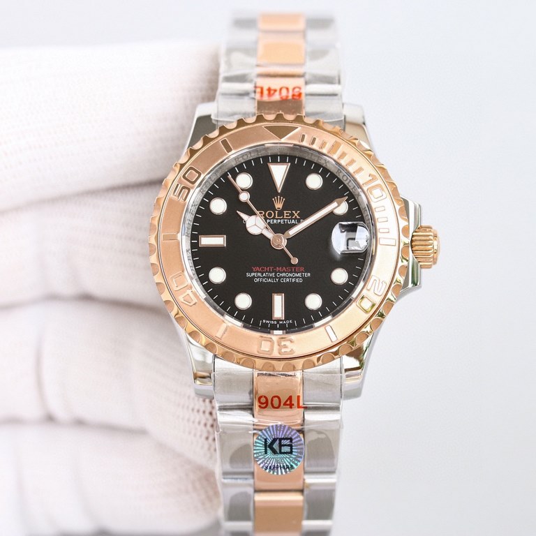 (37mmV2 upgraded version) the highest waterproof women's models on the netRolex Yachtmaster m268621-Exquisite and unobtrusive with the new ETA2824 automatic mechanismDiameter 37mmWater resistance 5ATM water resistantGlas