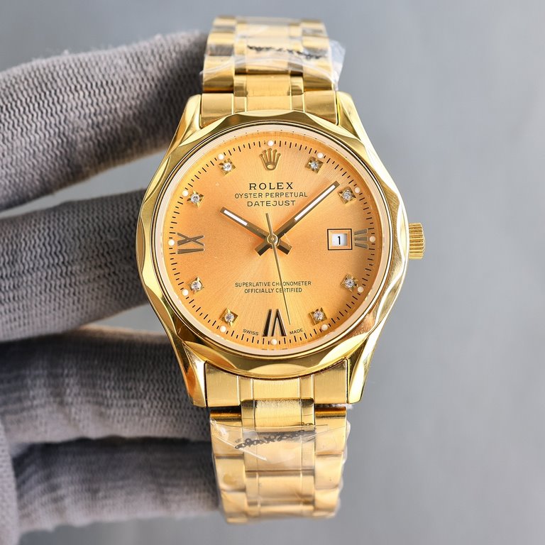 [Five-star   Recommended] New Rolex Business Series, the entire watch is made of 316L steel, the dial is fine grinding sun pattern, so you can read the time more clearly! High-grade atmosphere! 316L steel to create Xin p