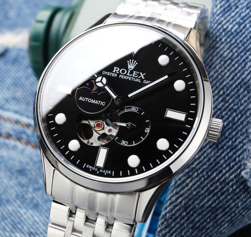 . (This product have been strictly waterproof pressure test, waterproof up to 120 meters  )Rolex, Sun, Moon and Stars series, equipped with the original imported 82S7 movement (0 return 0 after-sales), using super A stee