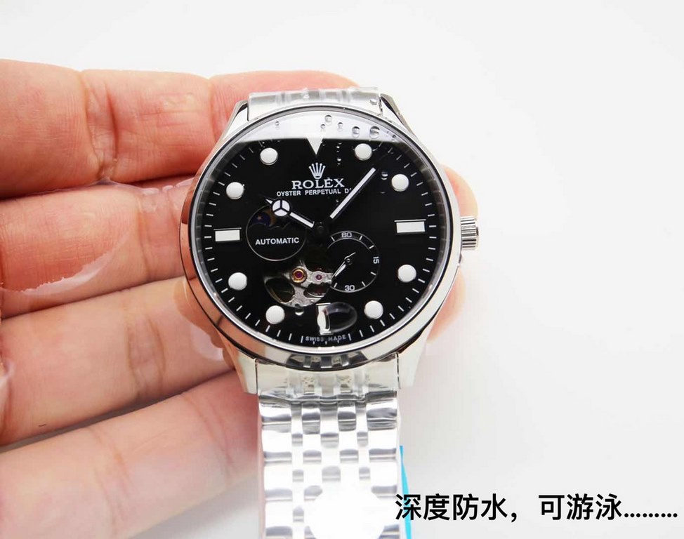 . (This product have been strictly waterproof pressure test, waterproof up to 120 meters  )Rolex, Sun, Moon and Stars series, equipped with the original imported 82S7 movement (0 return 0 after-sales), using super A stee