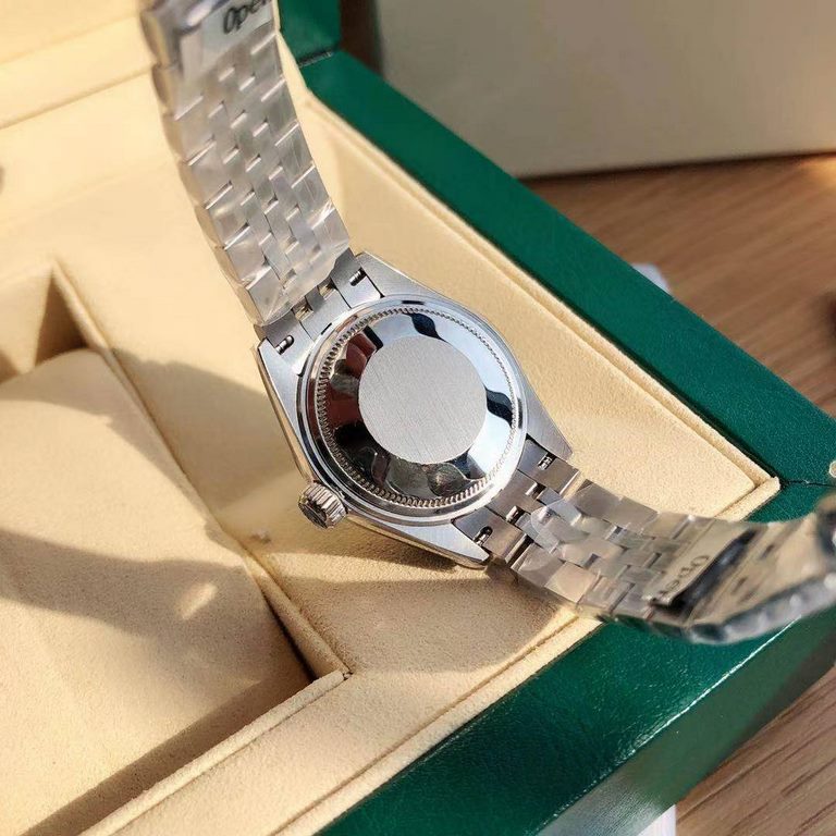 With box Support Hong Kong, the United States direct mailRolex Women's Logotype 28㎜ Log Series, Women's Logotype Oyster case is a model of solid elegance and perfect proportion, using 316L stainless steel to forge stainl