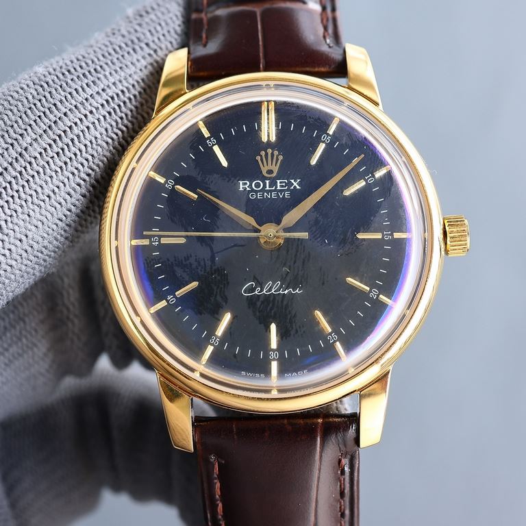 OLEX  Rolex . Cellini, a gentleman's watch, suitable for a variety of events, the men's watch equipped with accurate and stable imported movement 9015. 28,800 vibrations per hour, zero repair quality! Diameter 42mm origi