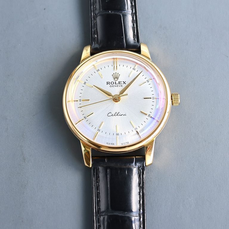 OLEX  Rolex . Cellini, a gentleman's watch, suitable for a variety of events, the men's watch equipped with accurate and stable imported movement 9015. 28,800 vibrations per hour, zero repair quality! Diameter 42mm origi