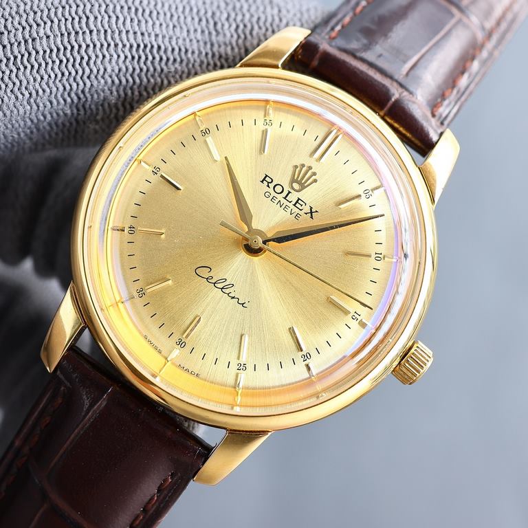 OLEX  Rolex . Cellini, a gentleman's watch, suitable for a variety of events, the men's watch equipped with accurate and stable imported movement 9015. 28,800 vibrations per hour, zero repair quality! Diameter 42mm origi