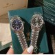 Rolex-ROLEXStyle Day-Date Ladies Mechanical WatchMovement Imported Citizen OriginalMirror Sapphire glassCase 316L steel case coverBracelet Solid core 5 bead stainless steel braceletSize 31mm 12mmThe rhythm of life is in 