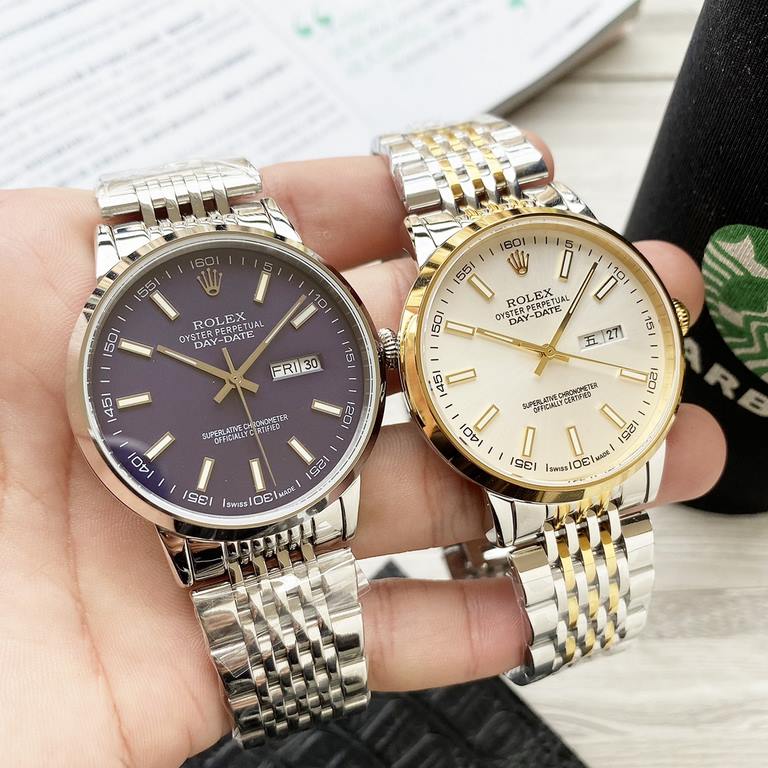 Brand Rolex (three needle new, business and leisure) luxury atmosphere Type boutique men's watches (new) Strap real cowhide strap (comfortable)  361 steel strap (durable) Movement imported Citizen movement (stable) Mater