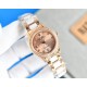 [ROSE][ROSE] 2022 Annual Pop-Up Recommendations  Rolex - New R OLEX Lady Jewelry CollectionUpgrade V8 version with high-end sunray dial Ring circle set 38 Wesselton diamonds [Rose] [Rose] Fashion women's watch Simple thr