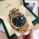 Batch with box Support Hong Kong, the United States direct mailThe rich man's happiness is so simple and unadorned, the real meaning of the gold watch to come, the whole body covered with 18k gold, the thickness of 5um, 