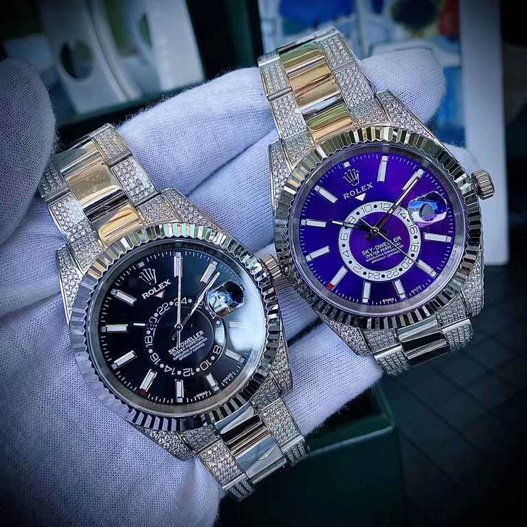 Rolex ROLEX Logbook series steel case size 41mm sapphire glass top mechanical movement, the middle digital disk can be turned (adjustable), 316L steel strap original buckle Love not to release the Rolex Logbook Pin not f