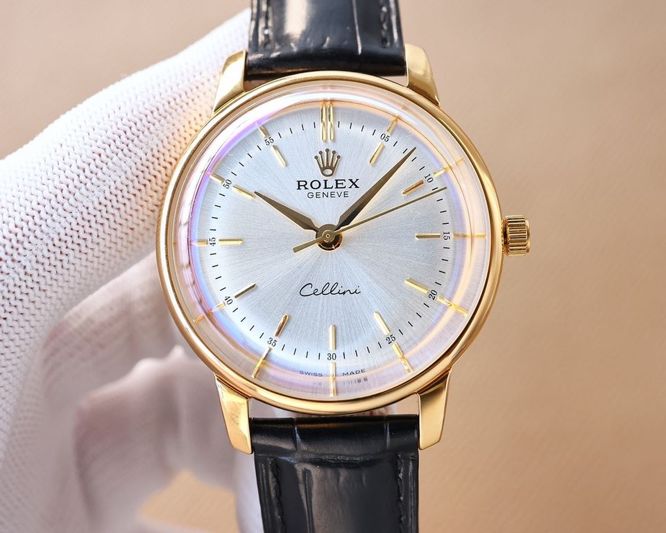 ROLEX  Rolex . Cellini, a gentleman's watch, suitable for a variety of events, the men's watch equipped with accurate and stable imported movement 9015. 28,800 vibrations per hour, zero repair quality! Diameter 42mm orig