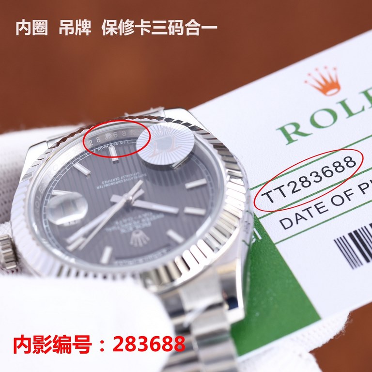 TT factory boutique   three codes in one exclusive customization hangtag, card, barcode number consistent   with the new machine Citizen 8215 movement   double calendar weekly log type series   built-in solid steel inner