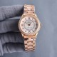 Rolex - New R OLEX Lady Jewelry CollectionUpgraded V8 version with high-end sunburst dial Circle set 38 Wesselton diamonds [Rose] [Rose] Fashion women's watch Simple three hands.Night time super luminous   unique  3   wo