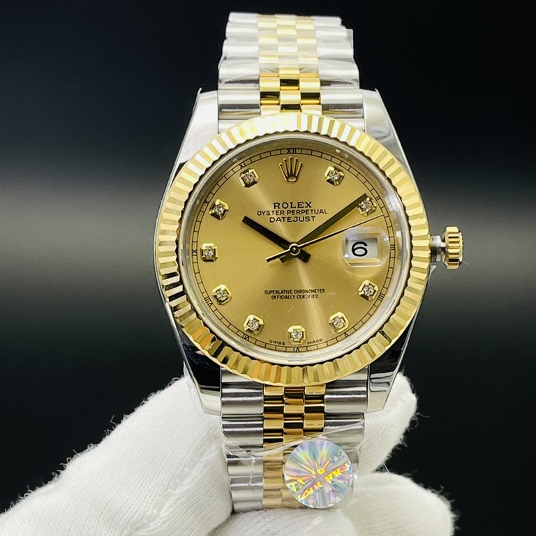 AR Factory's superb new Rau. Rex RO LEX DATEJUST Import 904L Journal Type 41MM Series 126334! The new V3 latest generation version is coming on strong!1 Diameter 41mm!2 Powered by Seagull caliber 2824!3 V3 key technical 