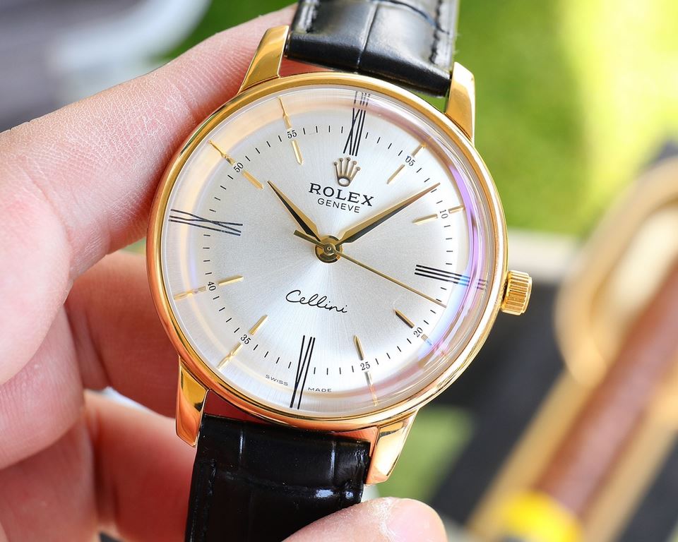 ROLEX Rolex . Cellini, a gentleman's watch, suitable for all kinds of activities and occasions of the men's watch equipped with accurate and stable imported movement 9015. 28,800 vibrations per hour, zero repair quality!