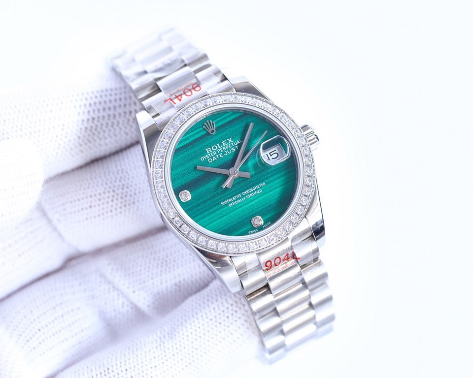 Taiwan factory upgraded version   the opening of the year masterpiece non-market quality original molding the highest version of the market Rolex Rolex log type series full of stars with diamonds mechanical men's watches