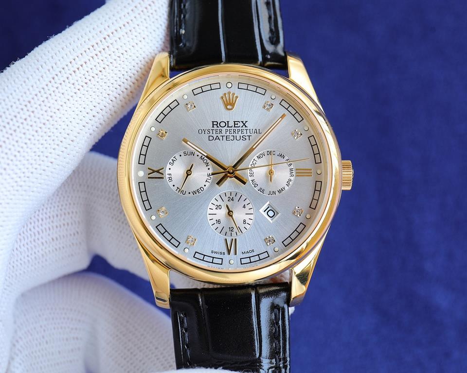 ][Rose][Rose]   Rolex - Multifunction watches   Anti watch session of the highest version   Rolex   Complications Series six-hand men's watches [love] explosive [love] Multifunction watches. 1  equipped with the original