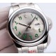 Rolex - ROELX Calendar Day Date Series (imported Citizen 8215 mechanical) 316 stainless steel, crystal convex window lens, classic Oyster strap with folding crown buckle, men's 41mmWith a classic design that never tires 