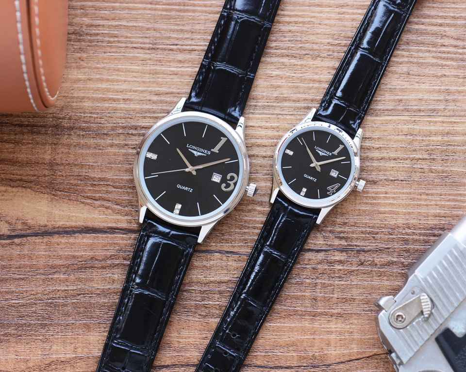 Longines   Couple's Pair Watches Original imported quartz movement Mineral glass mirror 316L steel case Diameter Men 40mm Women 30mm Thick 8mm   If the sun   stops its dazzling light today. Then a smile from you will lig