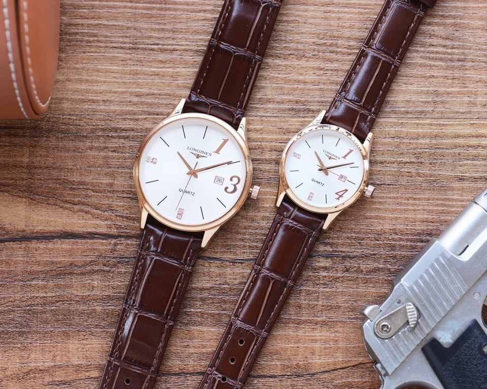 Longines   Couple's Pair Watches Original imported quartz movement Mineral glass mirror 316L steel case Diameter Men 40mm Women 30mm Thick 8mm   If the sun   stops its dazzling light today. Then a smile from you will lig