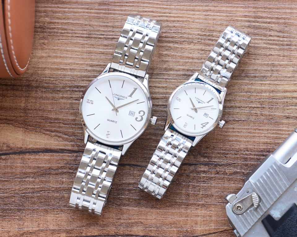 Longines   Couple's Pair Watches Original imported quartz movement Mineral glass mirror 316L steel case Diameter Men 40mm Women 30mm Thick 8mm   If the sun   stops its dazzling light today. Then a smile from you will lig