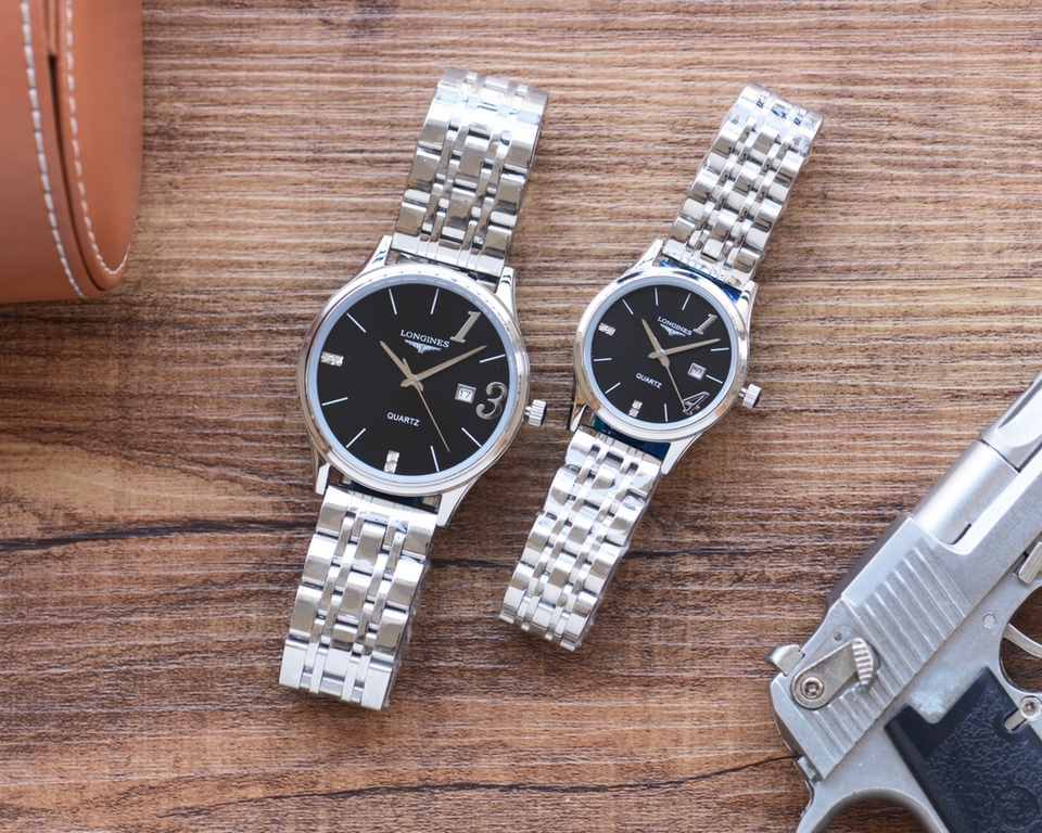 Longines   Couple's Pair Watches Original imported quartz movement Mineral glass mirror 316L steel case Diameter Men 40mm Women 30mm Thick 8mm   If the sun   stops its dazzling light today. Then a smile from you will lig