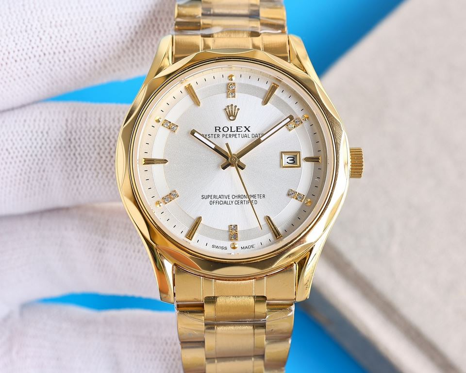 [Five-star   Recommended] New Rolex Business Series, the entire watch is made of 316L steel, the dial is fine grinding sun pattern, so you can read the time more clearly! High-grade atmosphere! 316L steel to create Xin p