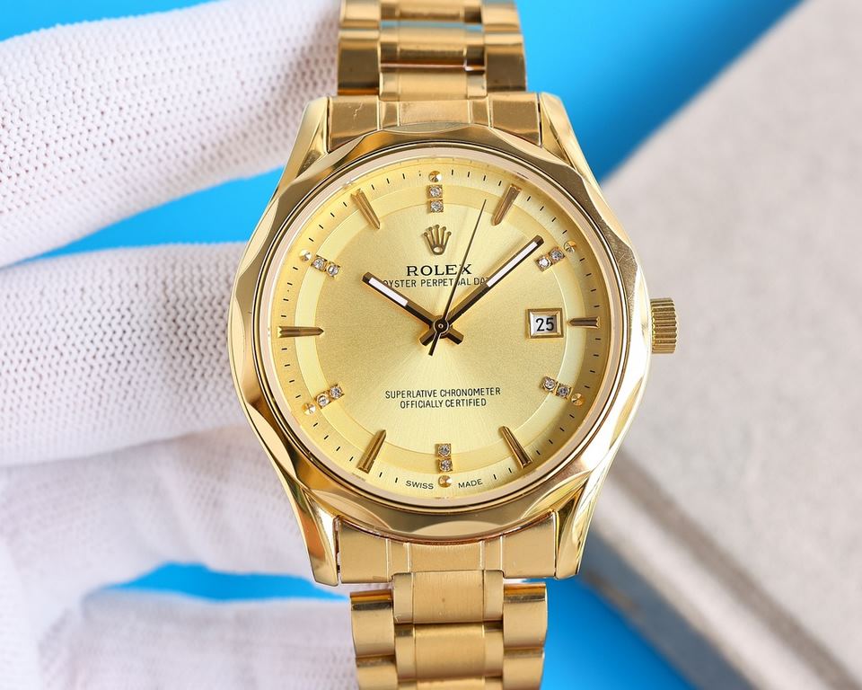 [Five-star   Recommended] New Rolex Business Series, the entire watch is made of 316L steel, the dial is fine grinding sun pattern, so you can read the time more clearly! High-grade atmosphere! 316L steel to create Xin p