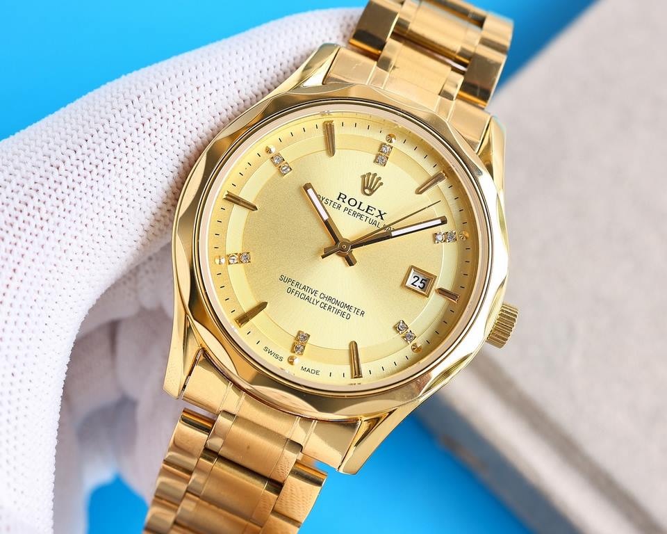 [Five-star   Recommended] New Rolex Business Series, the entire watch is made of 316L steel, the dial is fine grinding sun pattern, so you can read the time more clearly! High-grade atmosphere! 316L steel to create Xin p