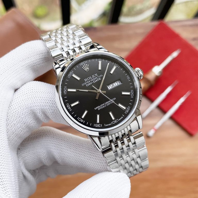 Great on the hand    (Top seller)Simple and exquisite    hot new models    The latest] Rolex   boutique recommended   three hands new  【Type】：Boutique men's watchesMaterial] Genuine cowhide  316 steel braceletMovement] H