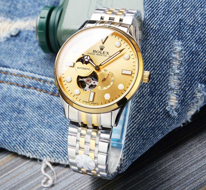 . (This product have been strictly waterproof pressure test, waterproof up to 120 meters  )Rolex, Sun, Moon and Stars series, equipped with the original imported 82S7 movement (0 return 0 after-sales), using super A stee