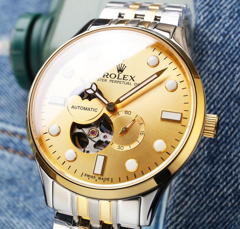 . (This product have been strictly waterproof pressure test, waterproof up to 120 meters  )Rolex, Sun, Moon and Stars series, equipped with the original imported 82S7 movement (0 return 0 after-sales), using super A stee