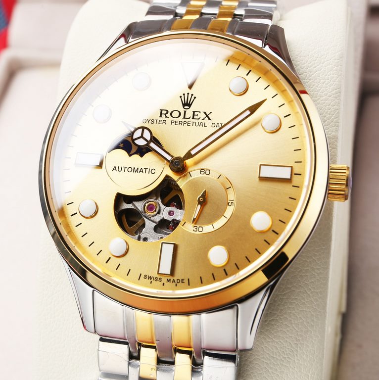 . (This product have been strictly waterproof pressure test, waterproof up to 120 meters  )Rolex, Sun, Moon and Stars series, equipped with the original imported 82S7 movement (0 return 0 after-sales), using super A stee