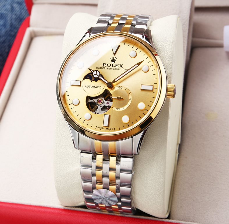 . (This product have been strictly waterproof pressure test, waterproof up to 120 meters  )Rolex, Sun, Moon and Stars series, equipped with the original imported 82S7 movement (0 return 0 after-sales), using super A stee