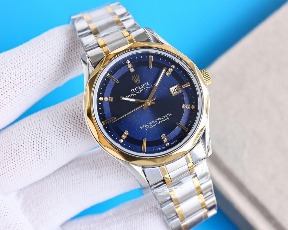 [Five-star   Recommended] New Rolex Business Series, the entire watch is made of 316L steel, the dial is fine grinding sun pattern, so you can read the time more clearly! High-grade atmosphere! 316L steel to create Xin p