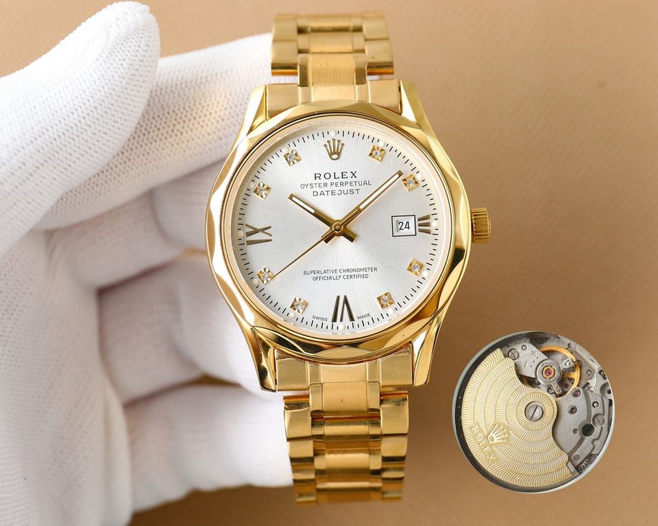 [Five-star   Recommended] New Rolex Business Series, the entire watch is made of 316L steel, the dial is fine grinding sun pattern, so you can read the time more clearly! High-grade atmosphere! 316L steel to create Xin p