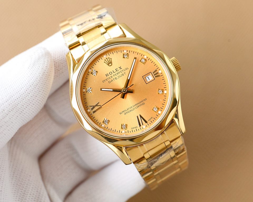 [Five-star   Recommended] New Rolex Business Series, the entire watch is made of 316L steel, the dial is fine grinding sun pattern, so you can read the time more clearly! High-grade atmosphere! 316L steel to create Xin p