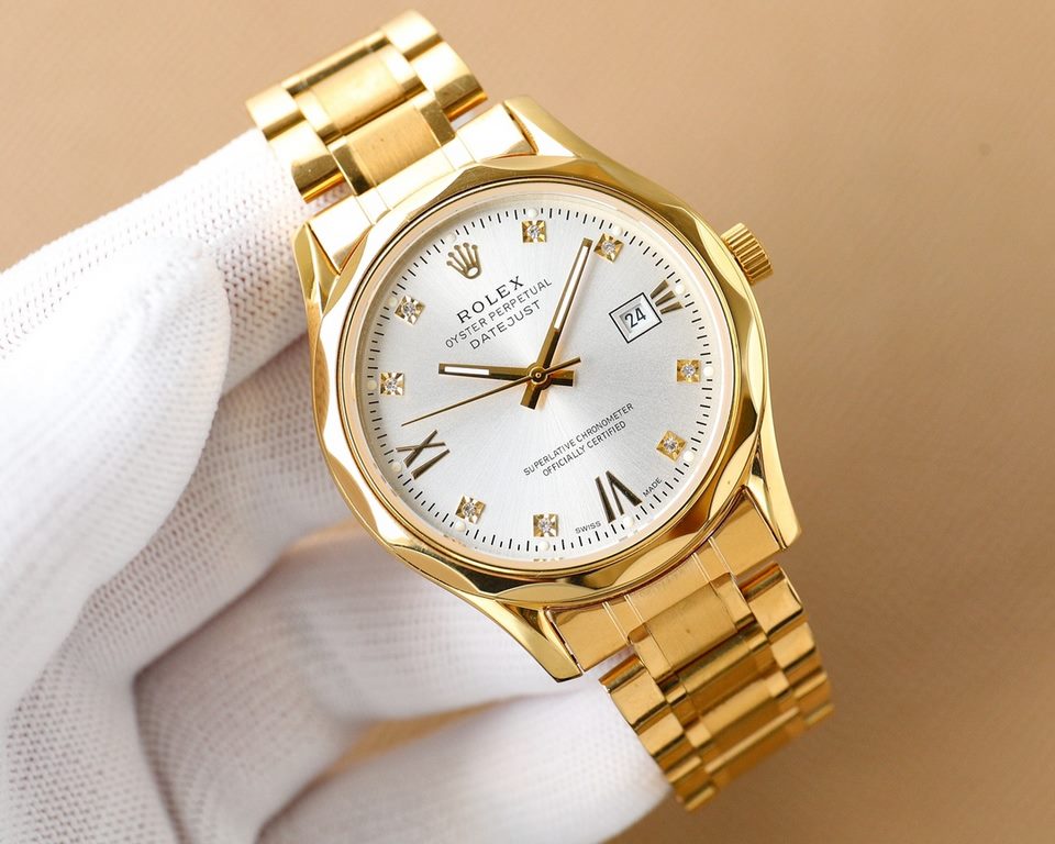 [Five-star   Recommended] New Rolex Business Series, the entire watch is made of 316L steel, the dial is fine grinding sun pattern, so you can read the time more clearly! High-grade atmosphere! 316L steel to create Xin p