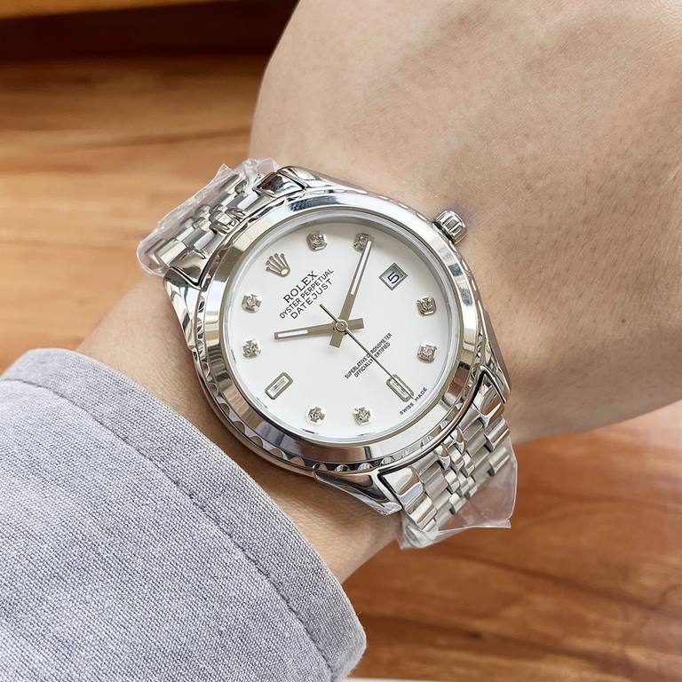 Same. Rolex Rolex boutique men's watches, classic three-hand design, noble atmosphere, gentleman style, excellent quality, hot sale all over the city. Using imported Citizen mechanical movement, top 316 steel case, impor