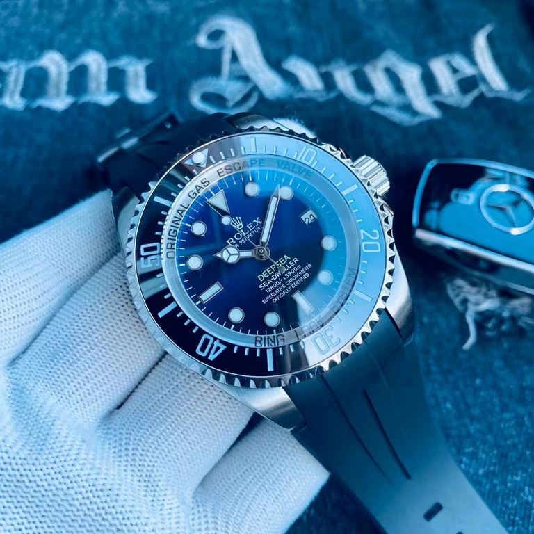 brand Rolex SEA-DWELLER Ghost King    introduction the essence of the copy of the parallel purchasing version of the Ghost King SEA case for steel to reach the same as the original  bezel original craft ceramic bezel thr